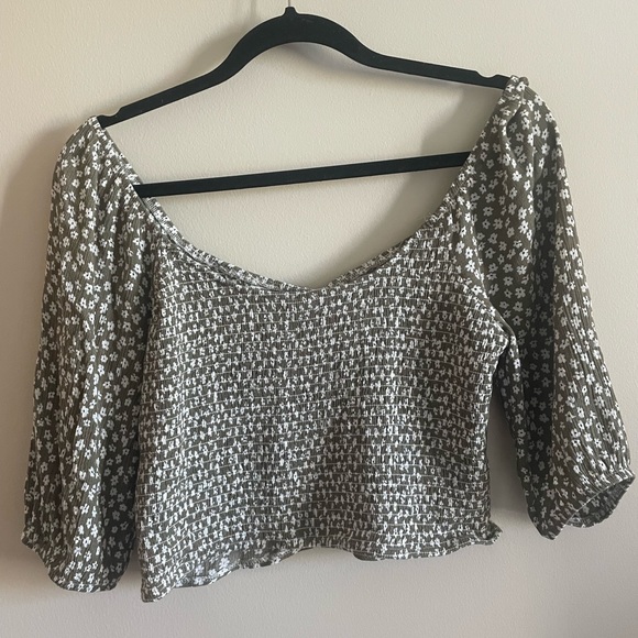 Aeropostale cropped blouse - Picture 4 of 5